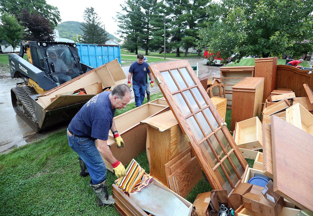 Coon Valley residents show resilience as volunteers help them wade through flood wreckage