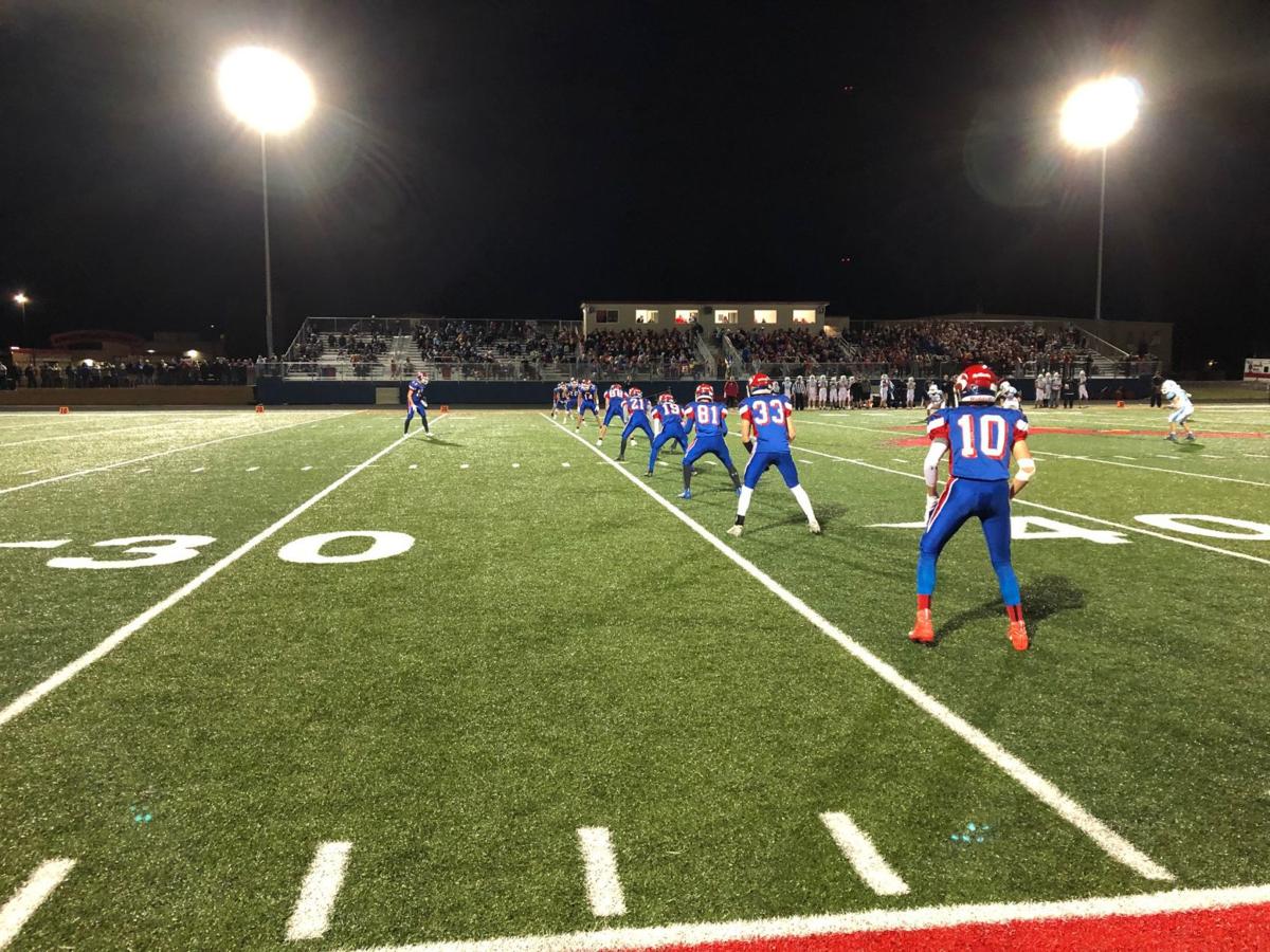 High School Football Offensive Line Vance Power G E T Past