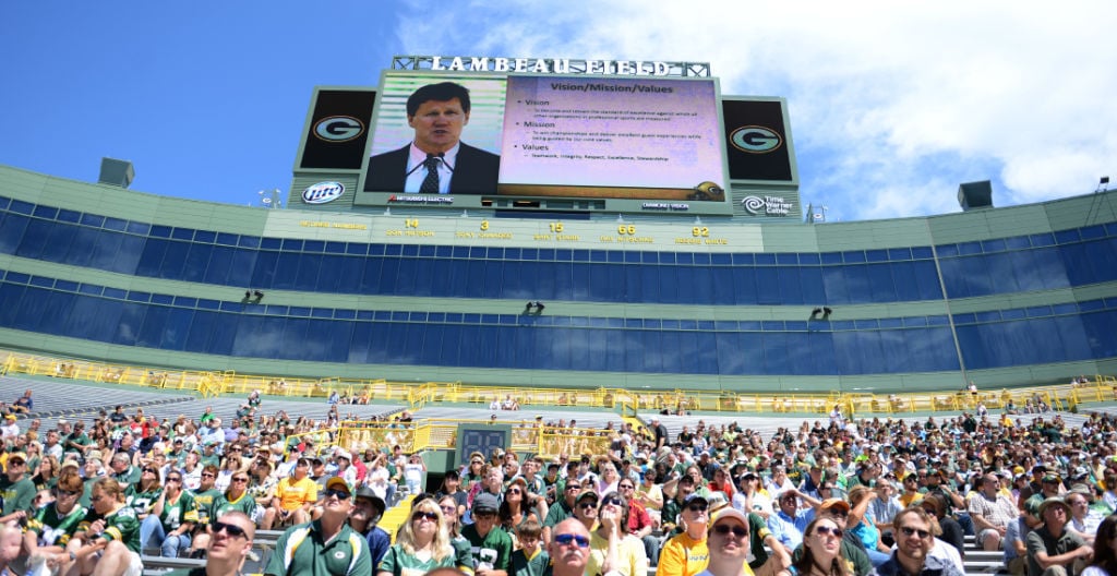 Packers Shareholders Meeting Lambeau Field