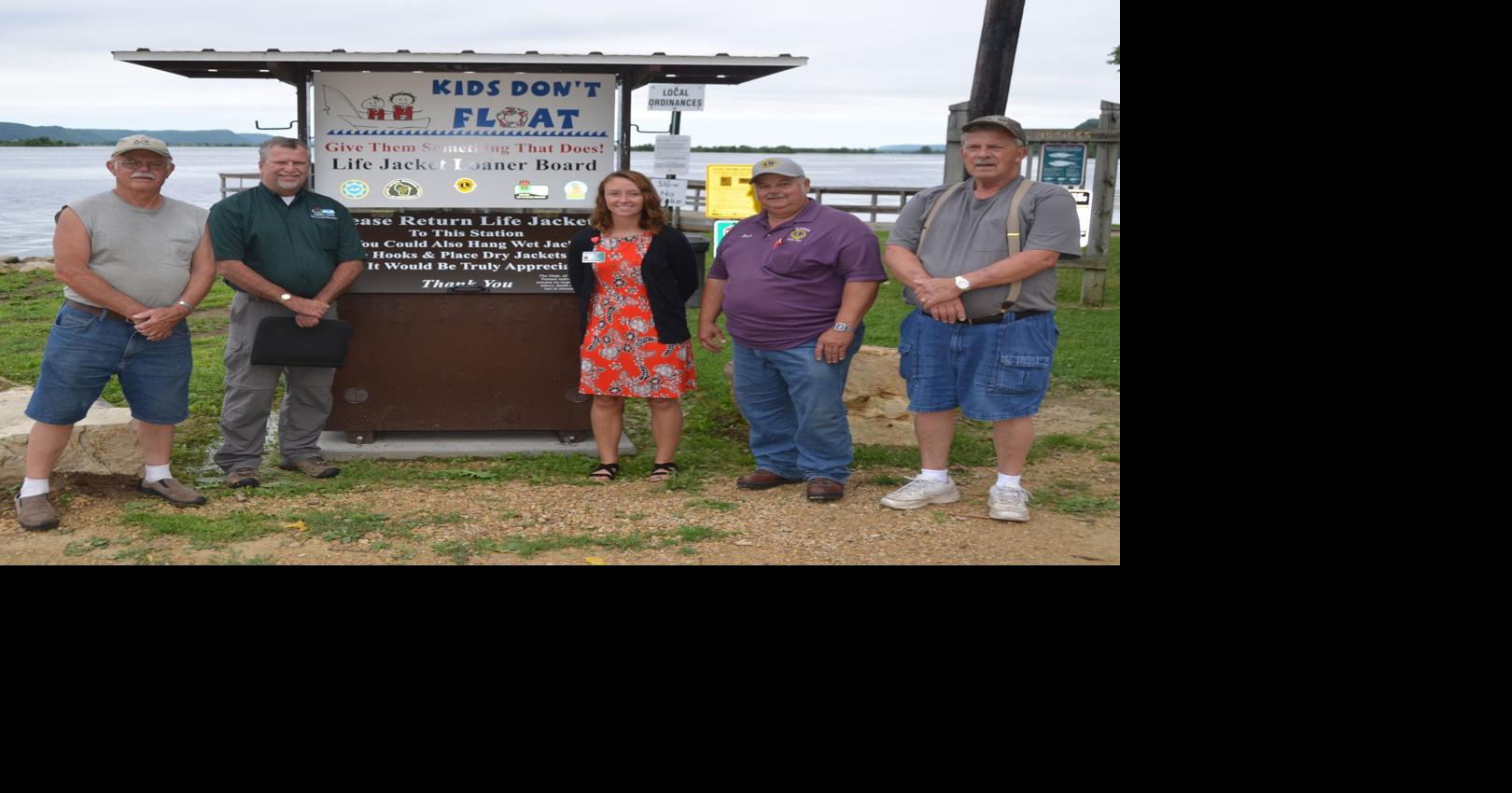 Life jacket kiosk installed at Stoddard boat landing