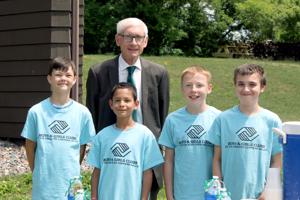 Gov. Evers touts youth, family program funding in state budget during Chippewa Falls visit