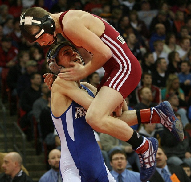 State wrestling: Westby's Cody See wrestles "perfect match" for 112