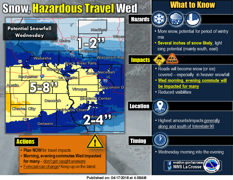 Weekend storm dumps up to 16 inches of snow in La Crosse area; more snow on the way