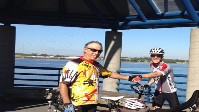 Local Pair Takes Epic Mississippi Bike Trek Lifestyles Lacrossetribune Com