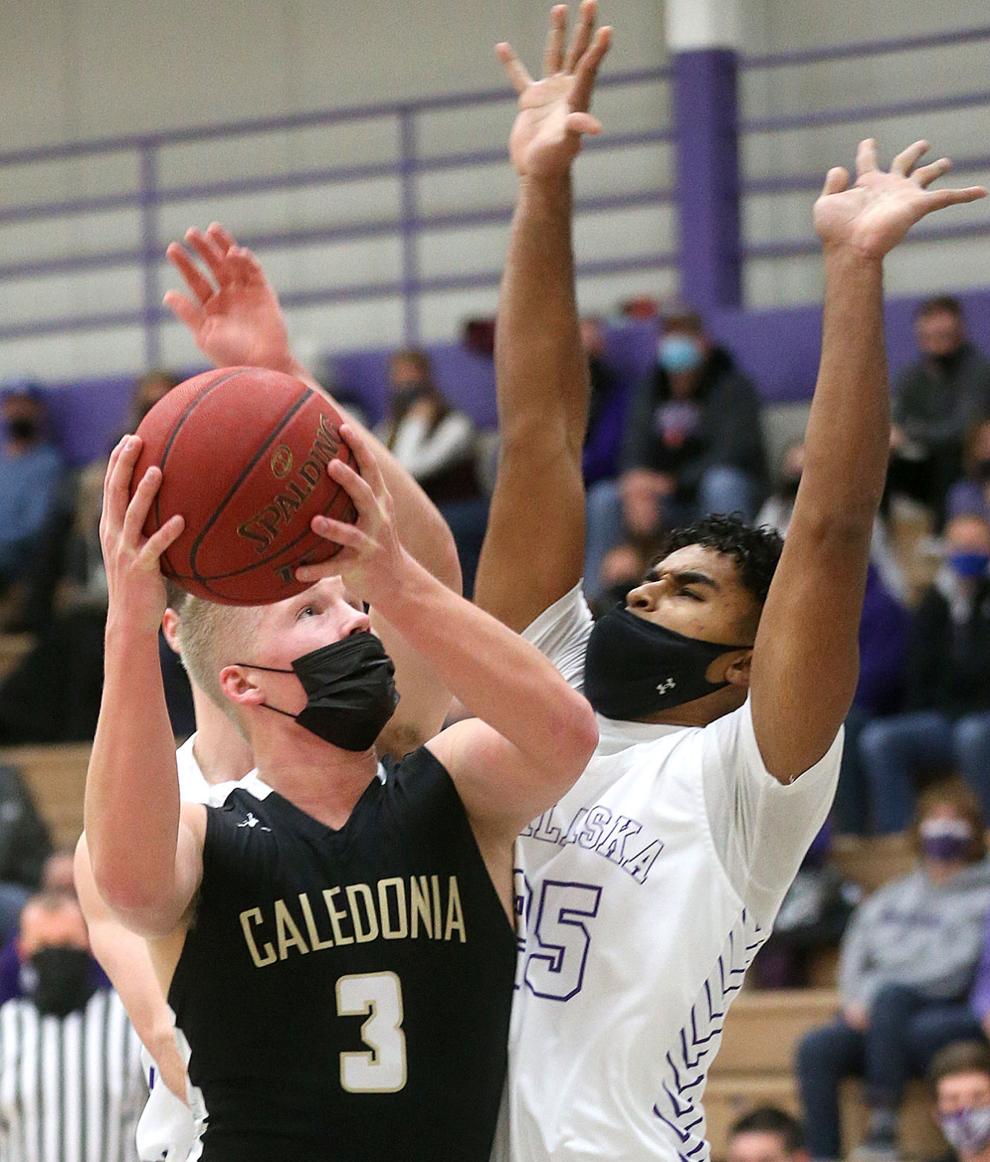 High school basketball photos Caledonia vs Onalaska, January 22