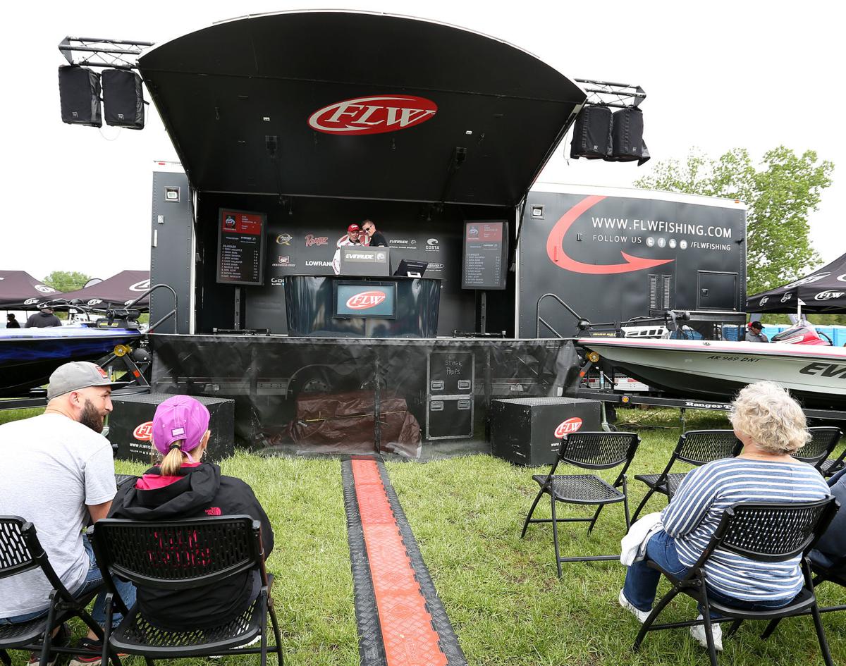 FLW Tour event on the Mississippi River