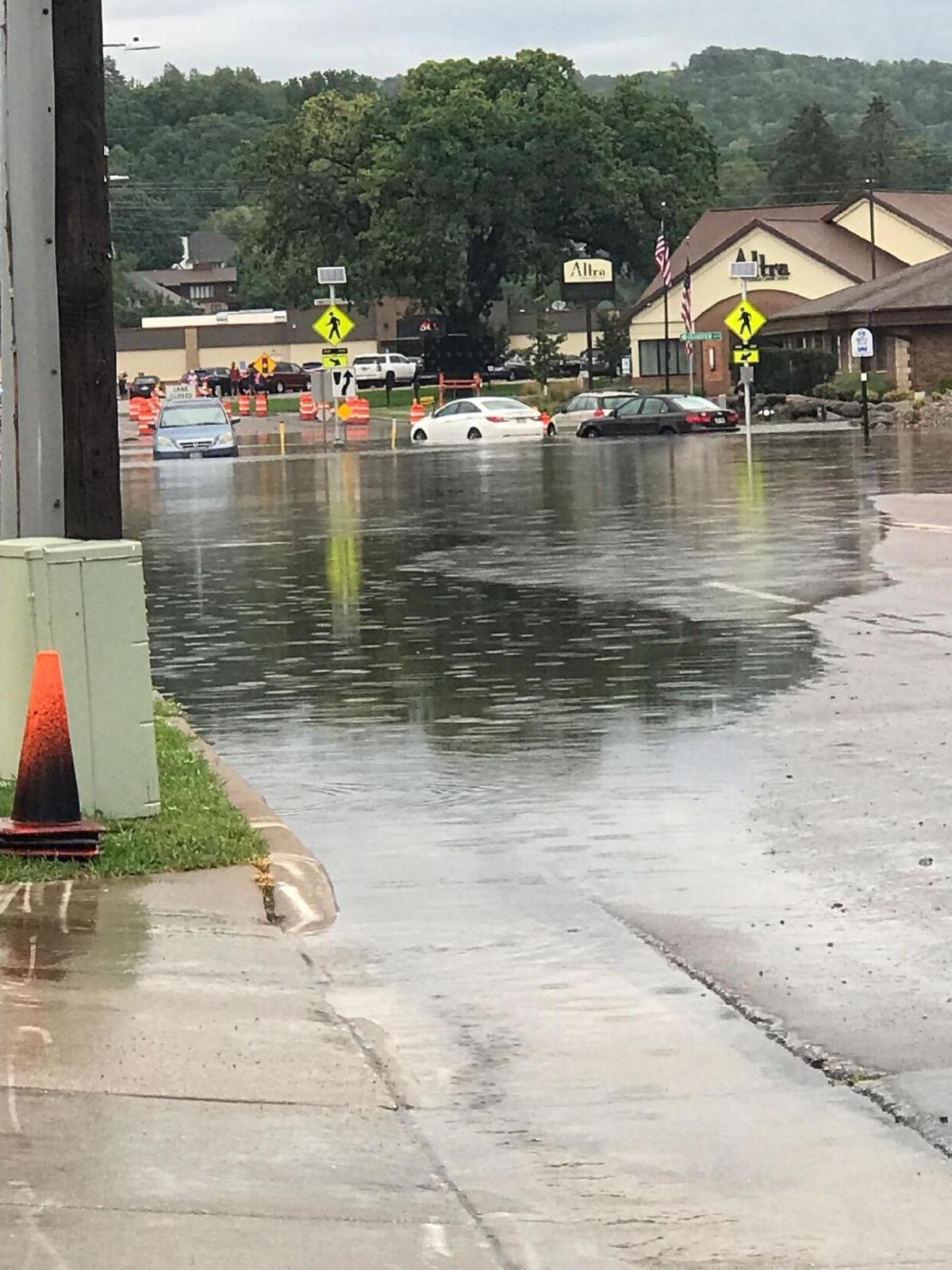 Update Recordbreaking rainfall Saturday in La Crosse, driving tips