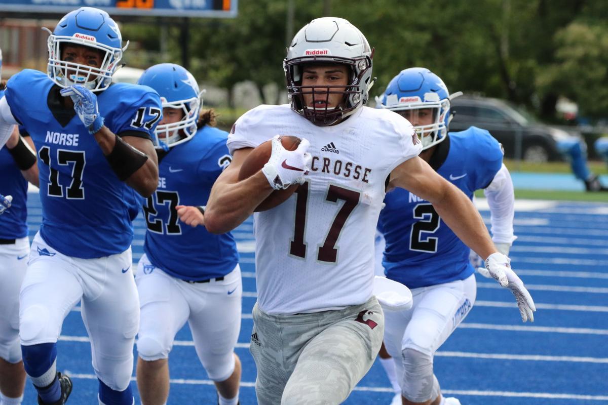 Uw La Crosse Football Cole Spieker Does It All With A Smile
