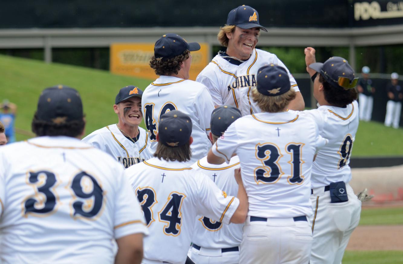 Scenes from La Crosse Aquinas vs. Kenosha St. Joseph WIAA baseball