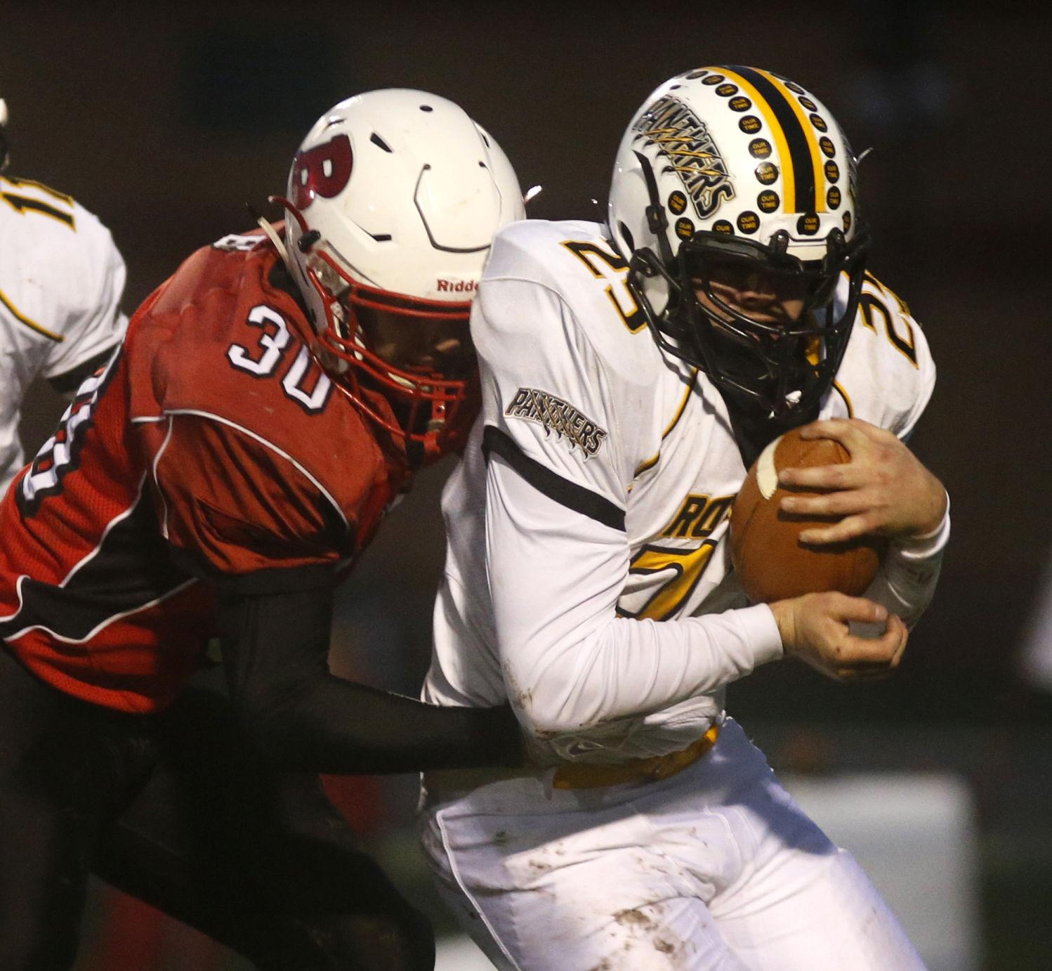 Garrett Krueger Doing The Dirty Work For Bangor Football Sports