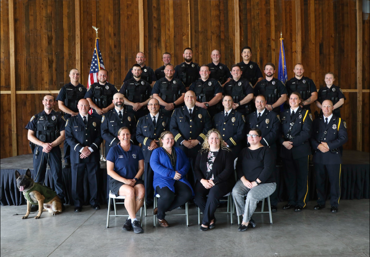 Local law enforcement made up of mostly white officers