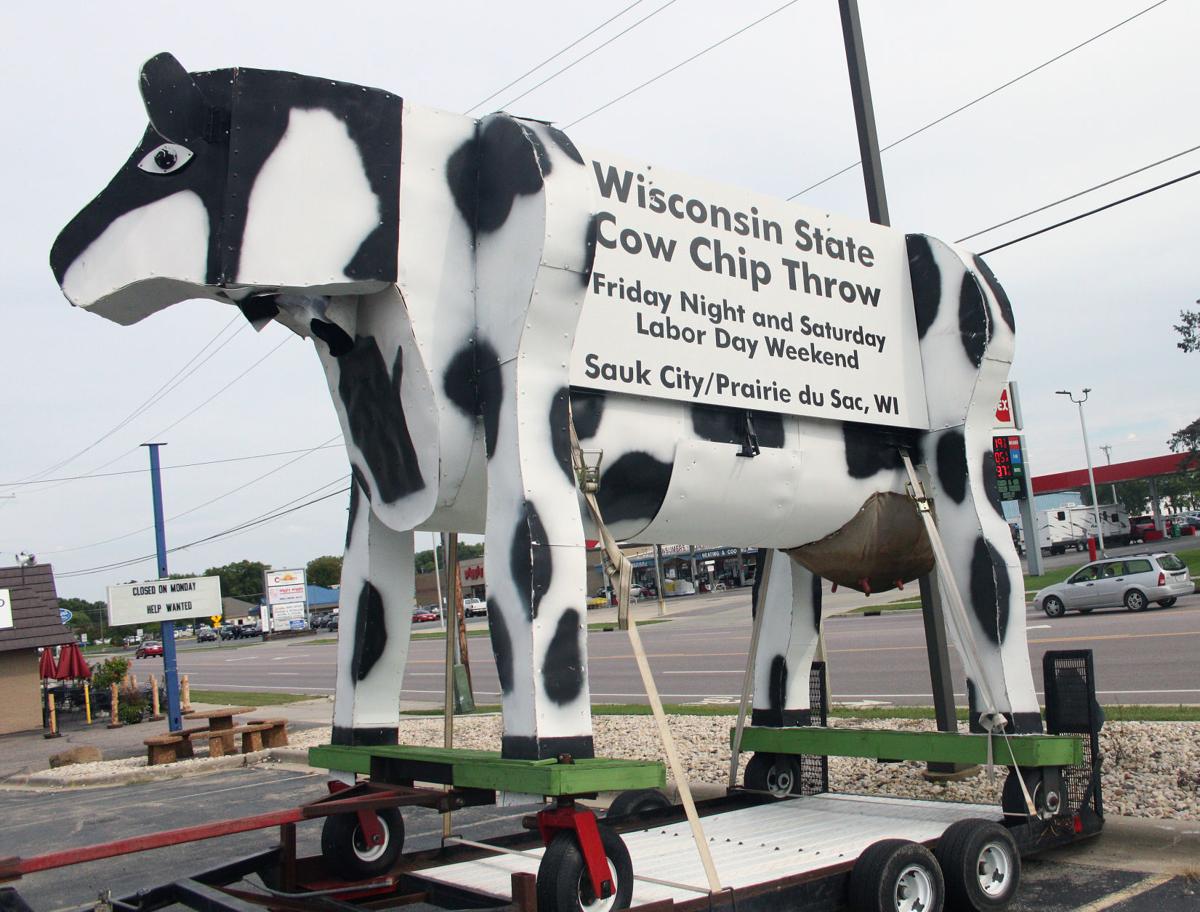 44th annual Cow Chip Throw and Festival in Prairie du Sac on Friday