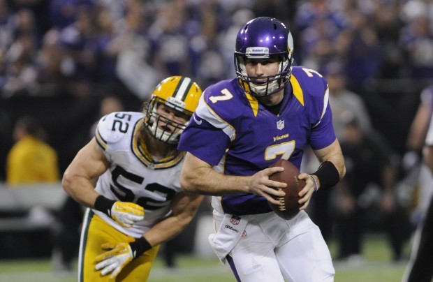 Christian Ponder has come 'light years' since last year 