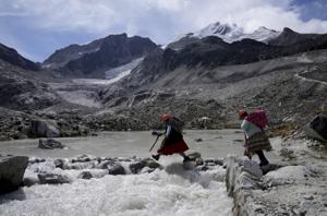 Bolivia's Indigenous women climbers fear for their future as the Andean glaciers melt