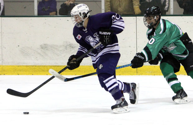 Four-goal third period leads Onalaska boys hockey team past Lancers