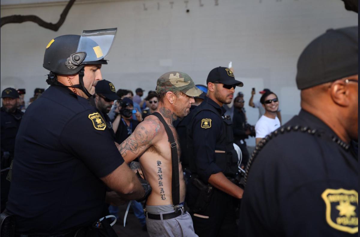 Antifa Violence In Berkeley Becomes Problem For Left Wing Activist Community News Lacrossetribune Com Antifa escorted by police to dc ahead of maga rally washington.#antifaescorted#antifa #magarallydc