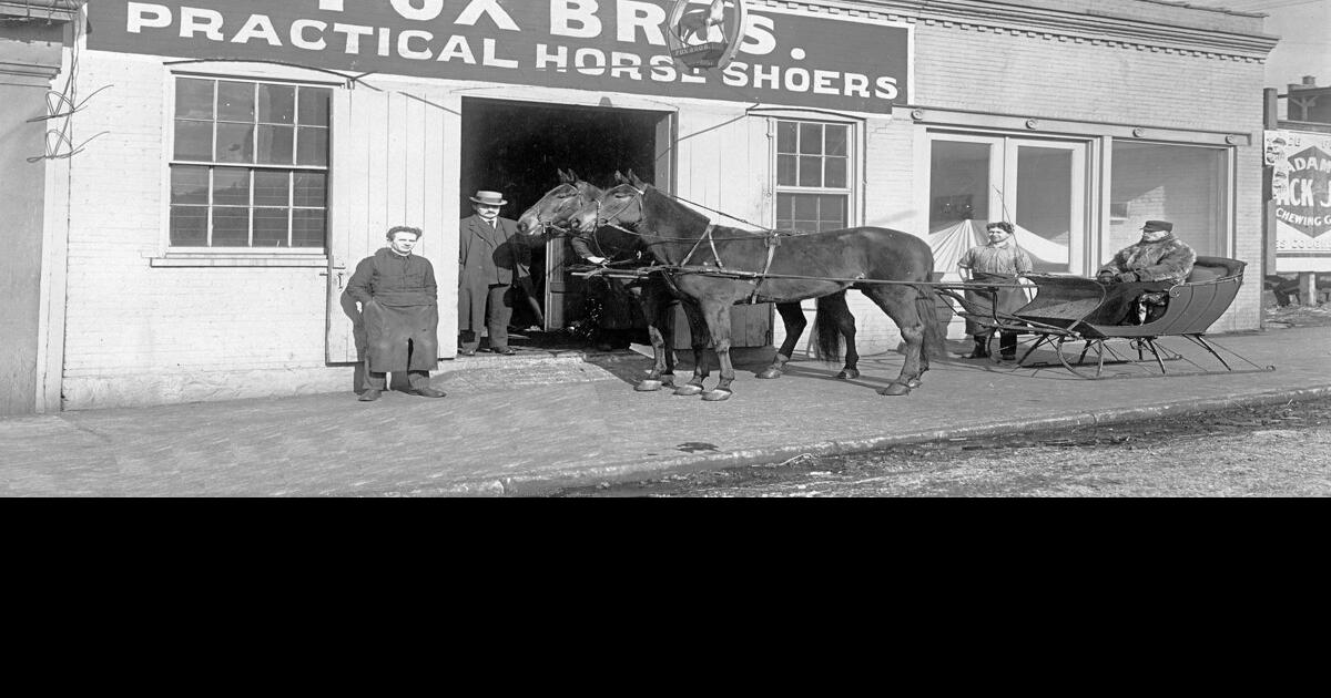 THE WAY IT WAS Fox Bros. horseshoers