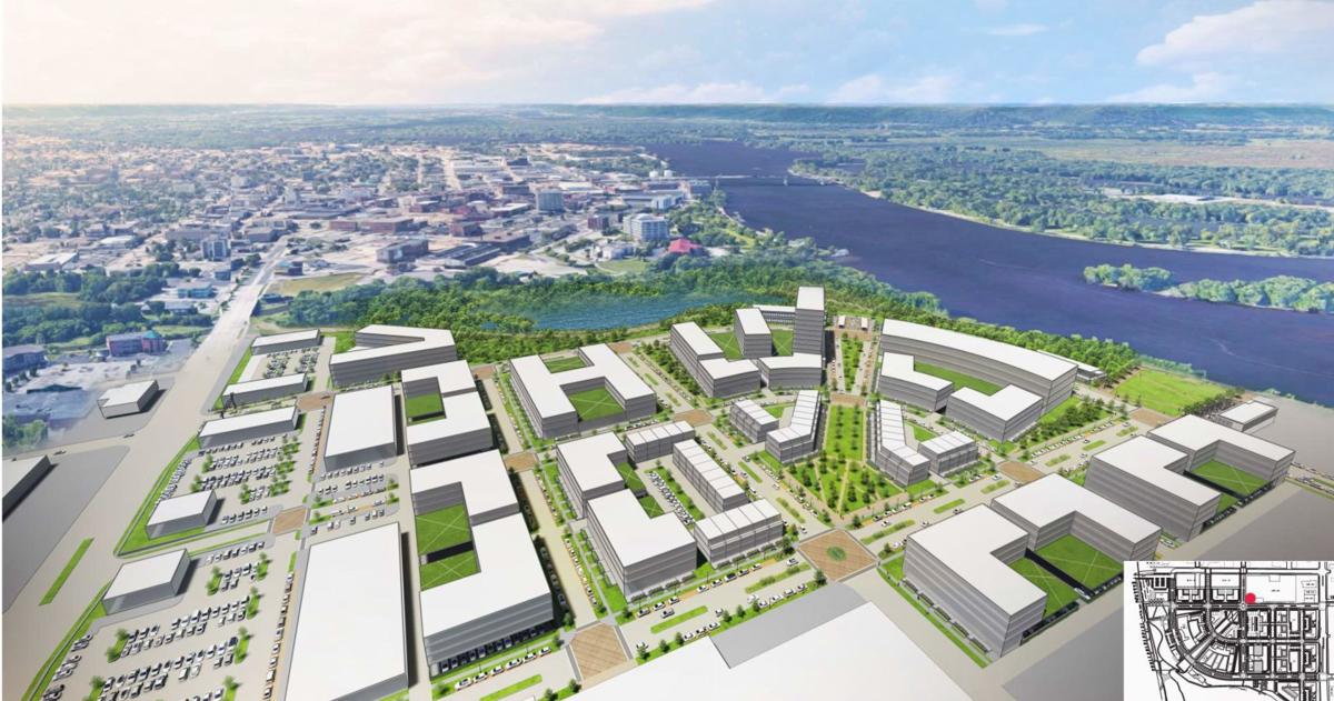 Northside Riverside Project Riverside North site plan offers look at massive development just north ...