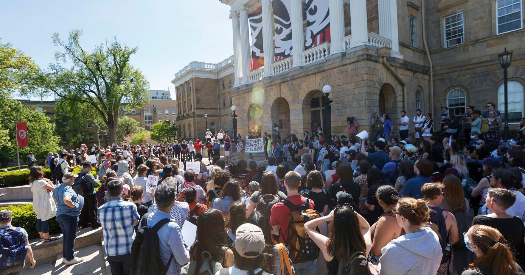UW-Madison suspends student groups for alleged antisemitism - Vimarsana News