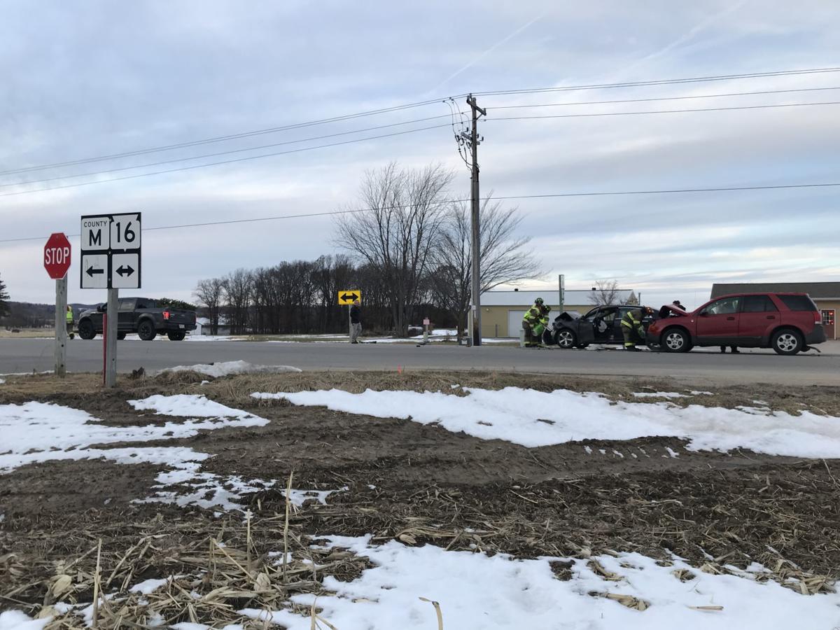 No injuries after threecar crash in town of Tomah