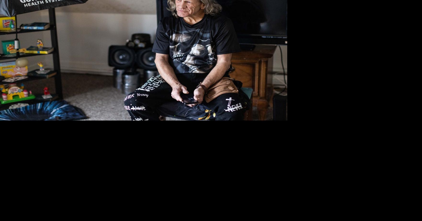 Homeless rocker triumphs over pain and mental struggles