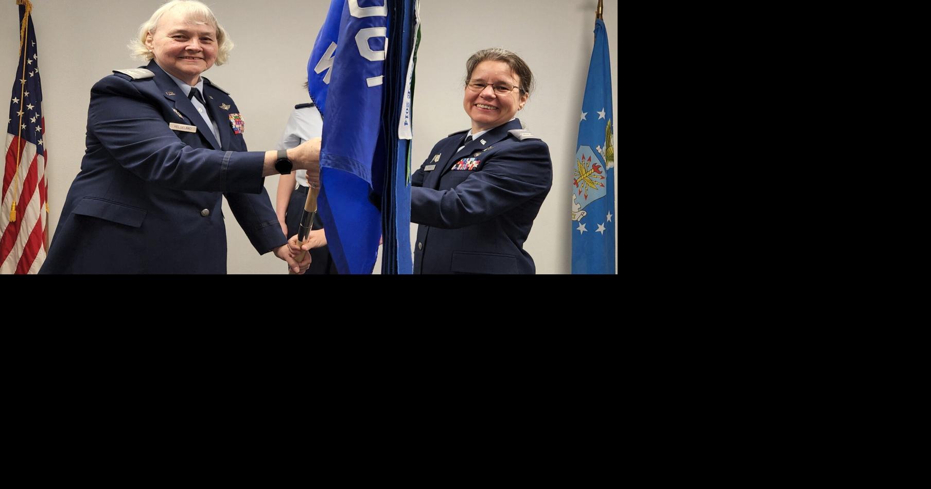 Civil Air Patrol squadron installs new commander