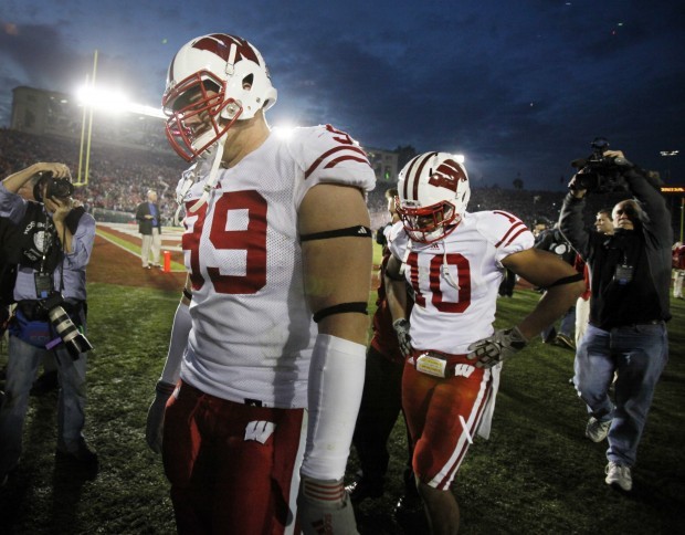 Rose Bowl 43, TCU Horned Frogs quarterback Andy Dalton (14)…