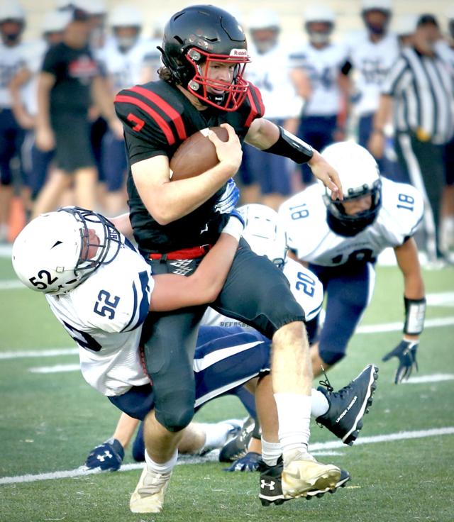 High school football—Reedsburg beats La Crosse Central on stopped two