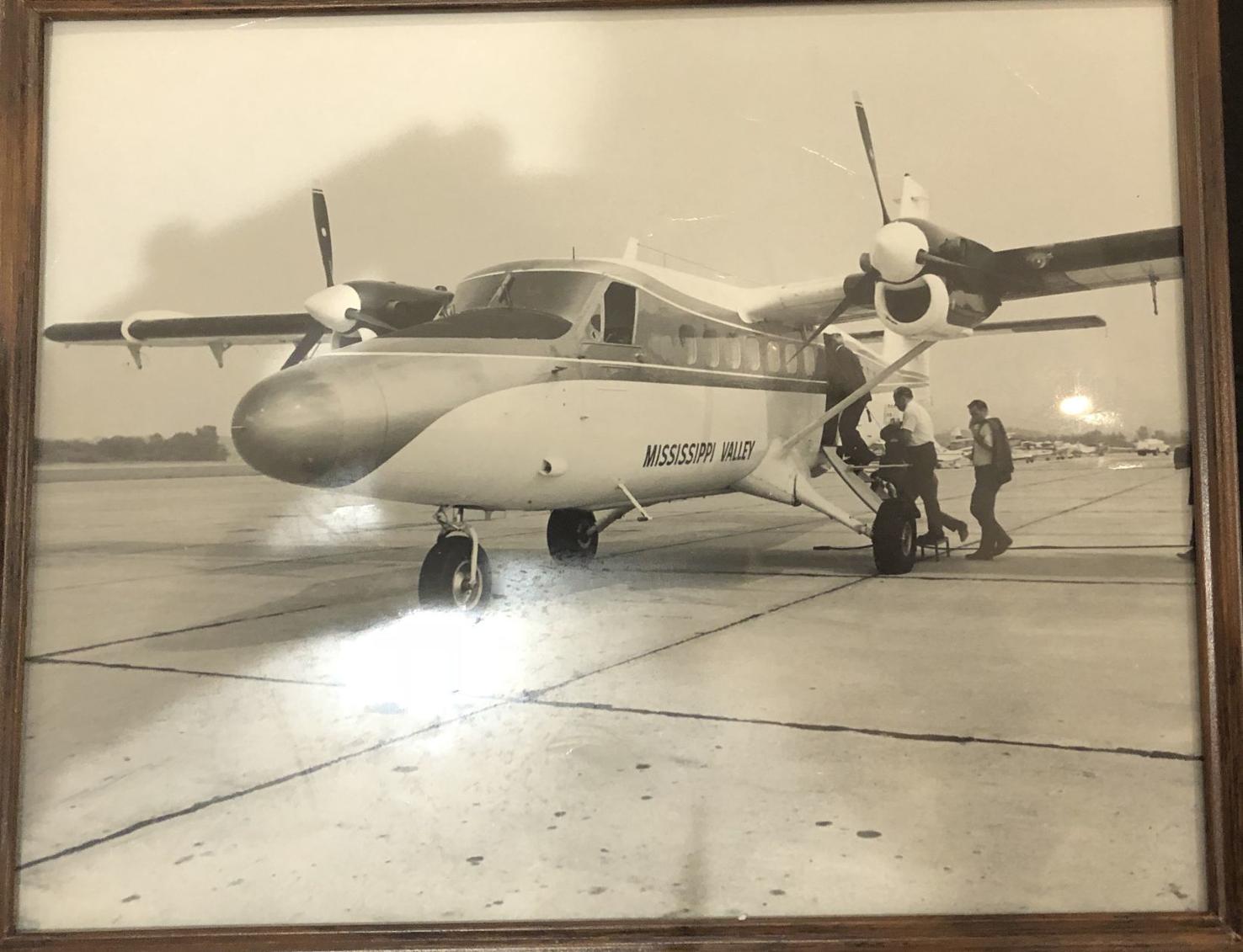 Pilots and copilots from La Crosse's former Mississippi Valley Airline