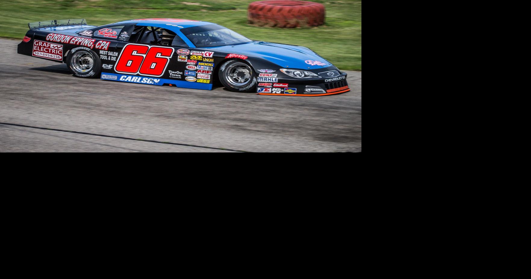 La Crosse Fairgrounds Speedway Steve Carlson wins title, finishes