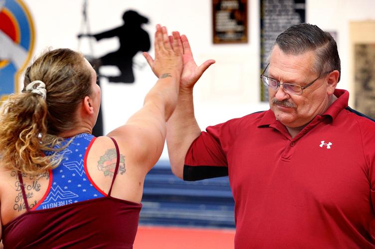 Larry Klahn helps women gain the physical and mental strength to fight back