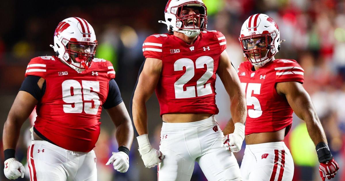 Photos: Mason Reiger's career with the Wisconsin Badgers