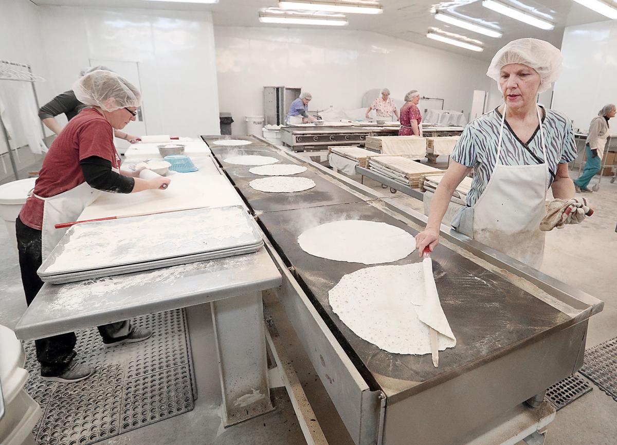 Production is on a roll at Countryside Lefse in Blair