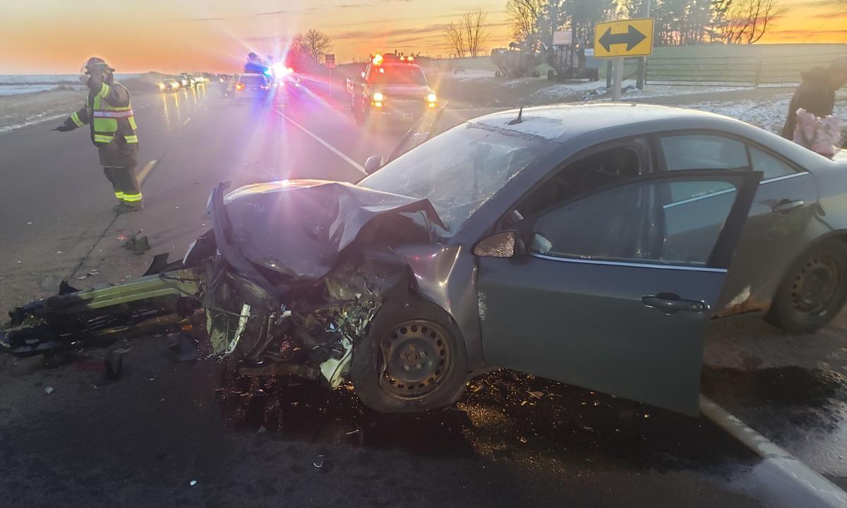 Two-vehicle accident