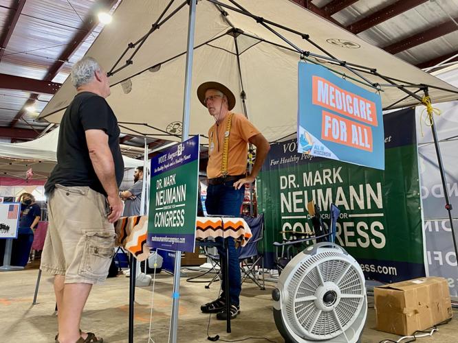 Mark Neumann on the campaign trail