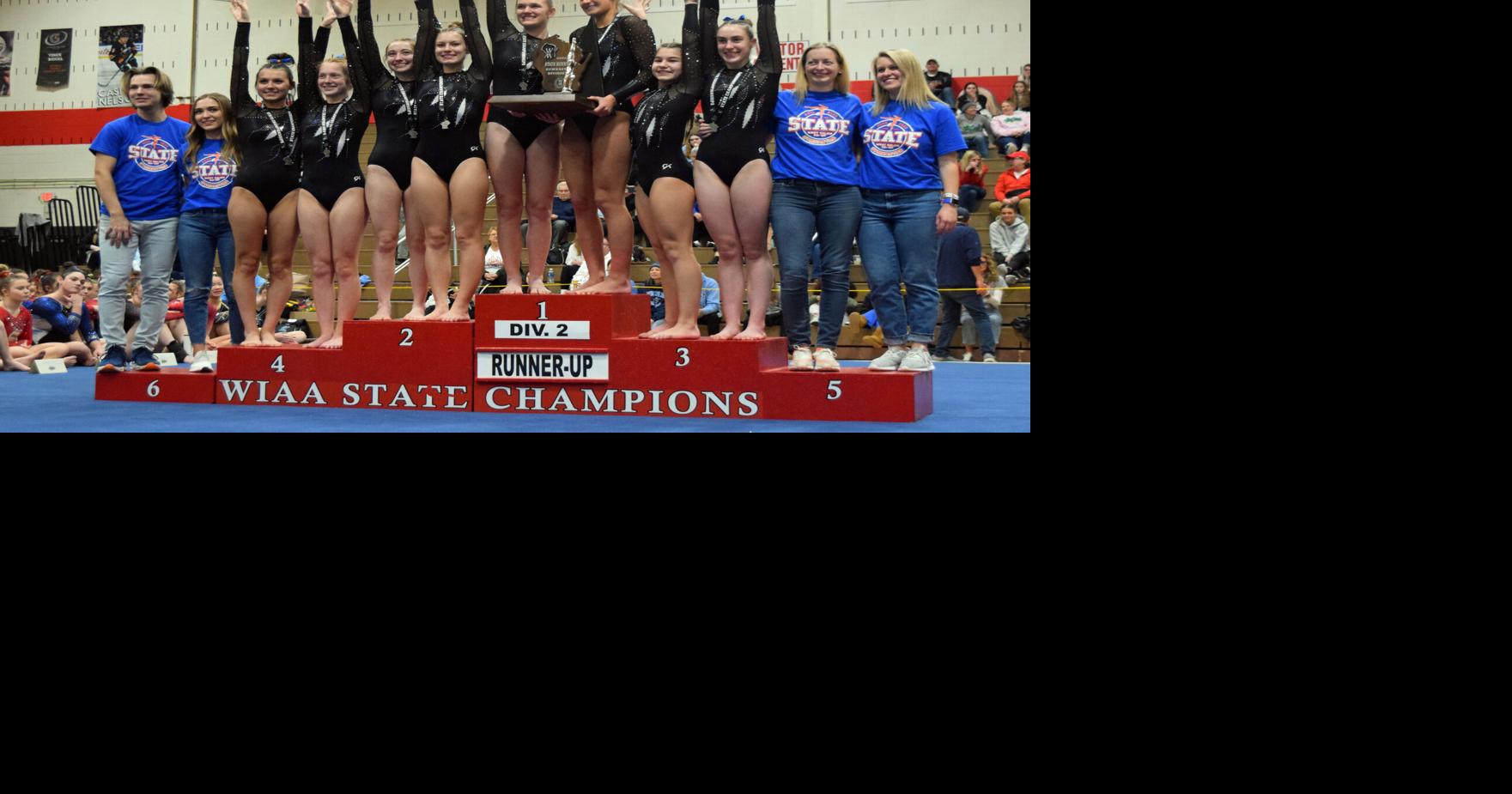 WIAA state team gymnastics West Salem coop places second in Division 2