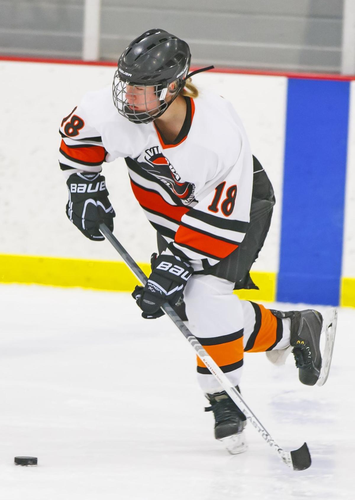 viroqua girls hockey has back to back wins over baraboo lighting
