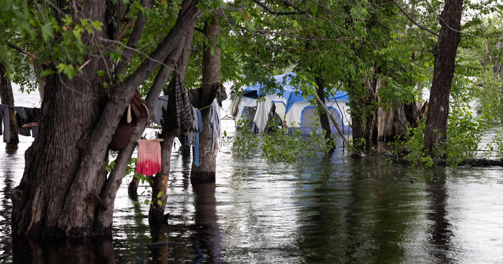 Flood warning, evacuation notices issued to unsheltered - Vimarsana News