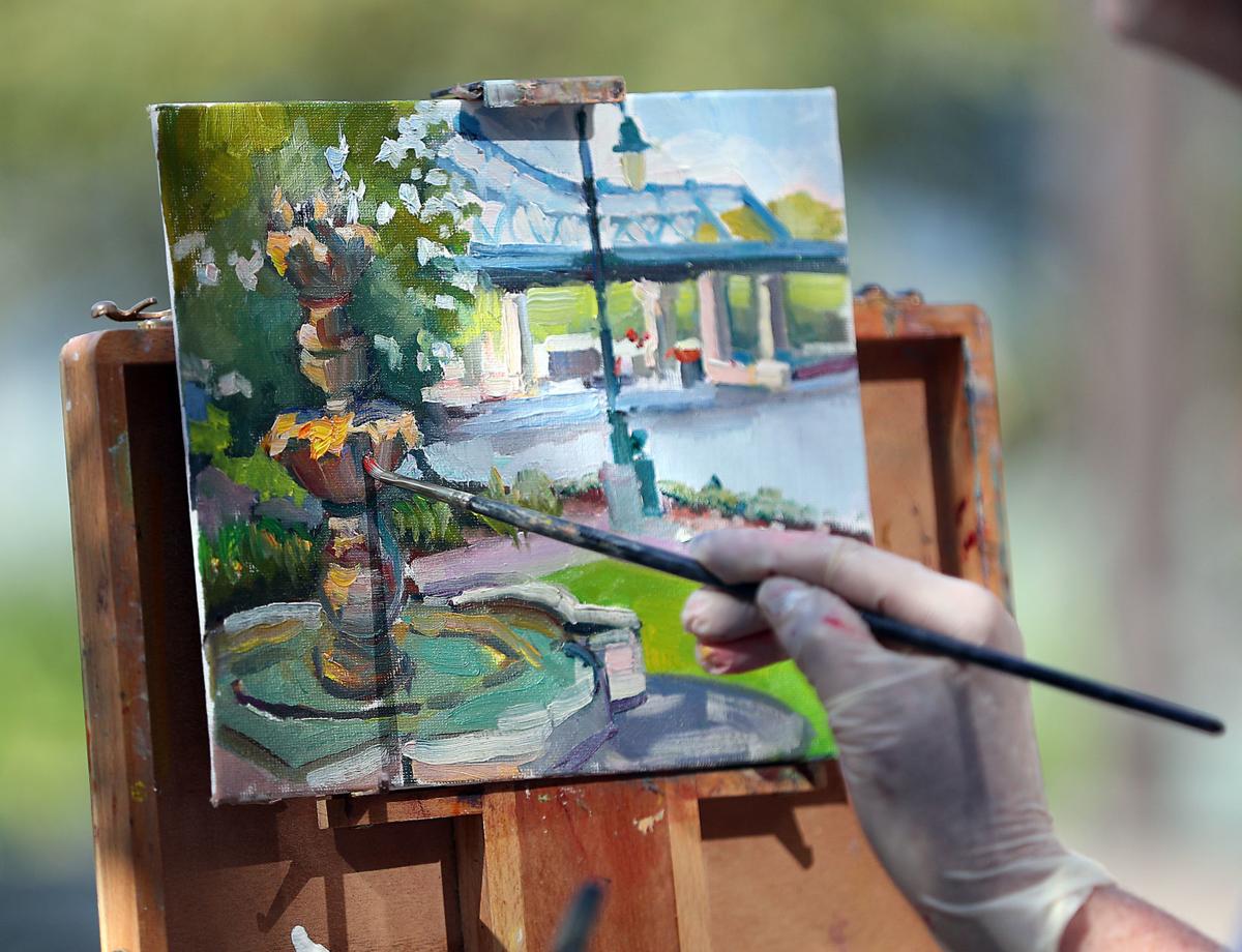 Plein Air Painting Between The Bluffs Festival Draws Award Winning