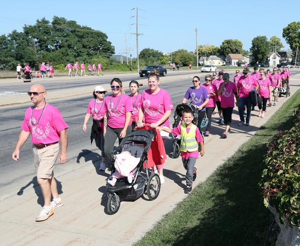 Steppin' Out in Pink fundraiser draws thousands