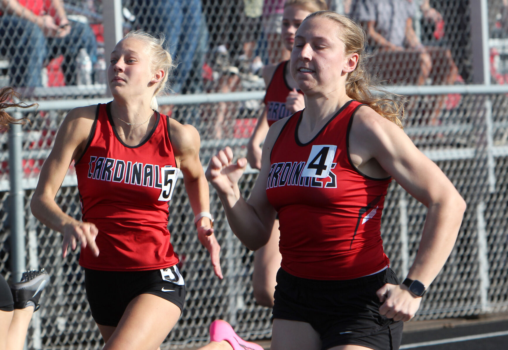 Prep Track and Field Chi Hi s Clary flexing early muscle in throws