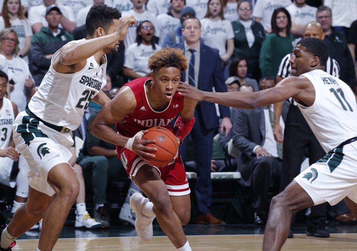 College Basketball Langford Helps Indiana Down No 6 Michigan