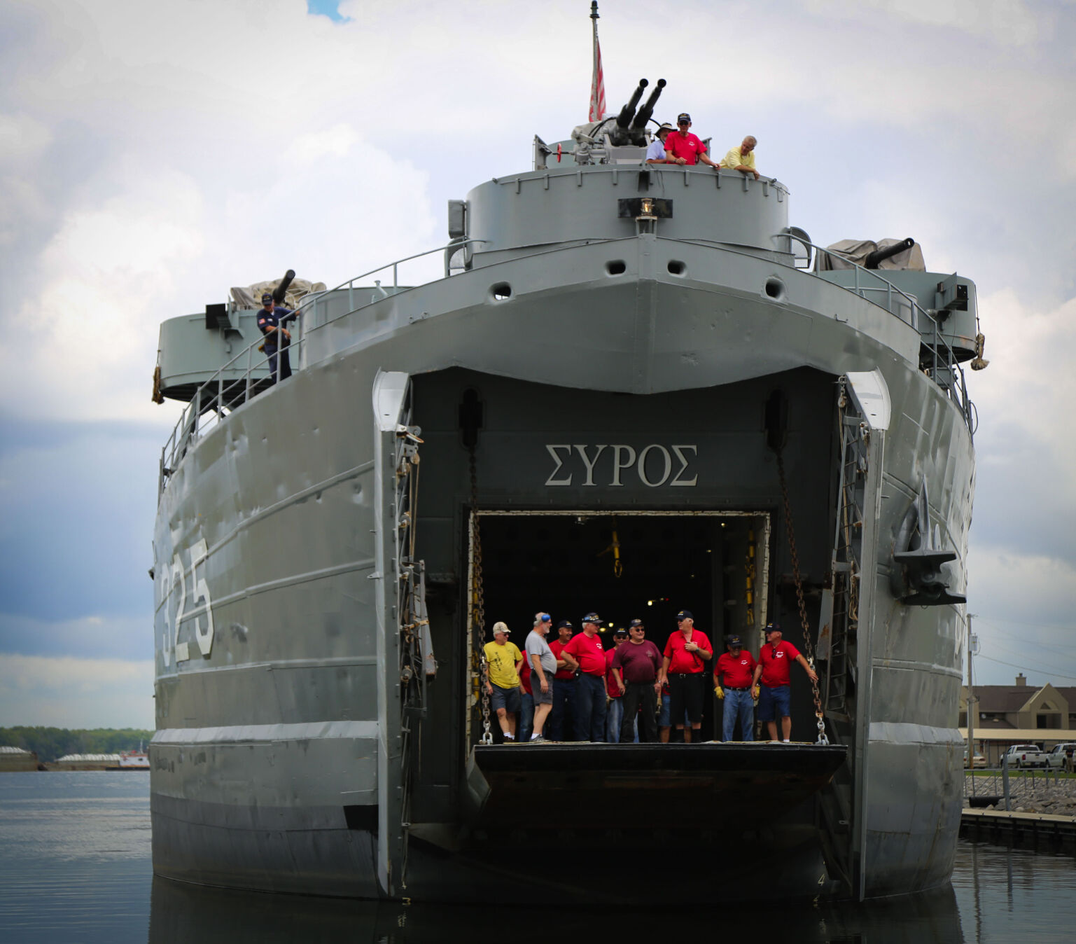 World War II tank landing ship to dock in La Crosse, allow