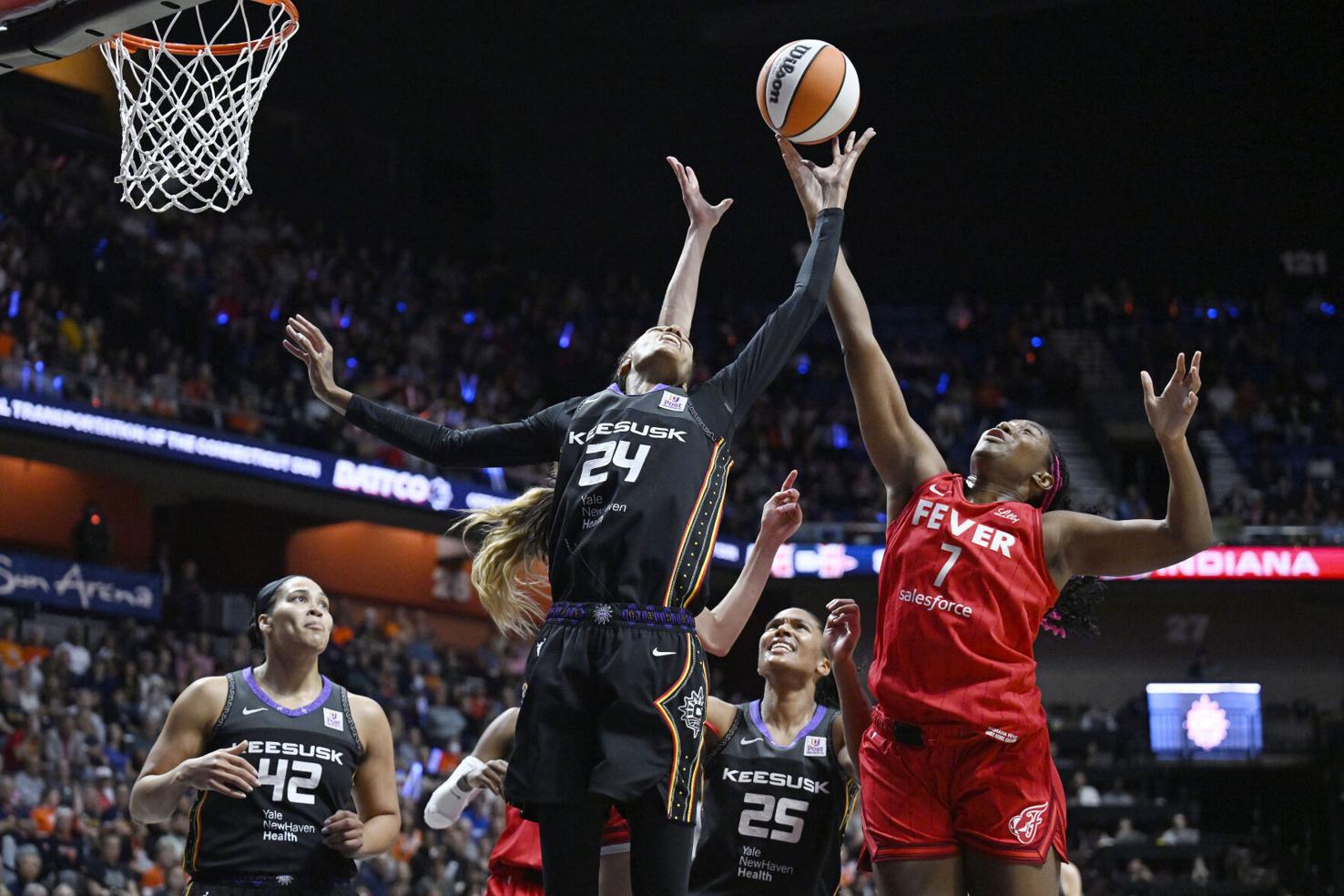 Thomas, Sun eliminate Fever in WNBA playoffs
