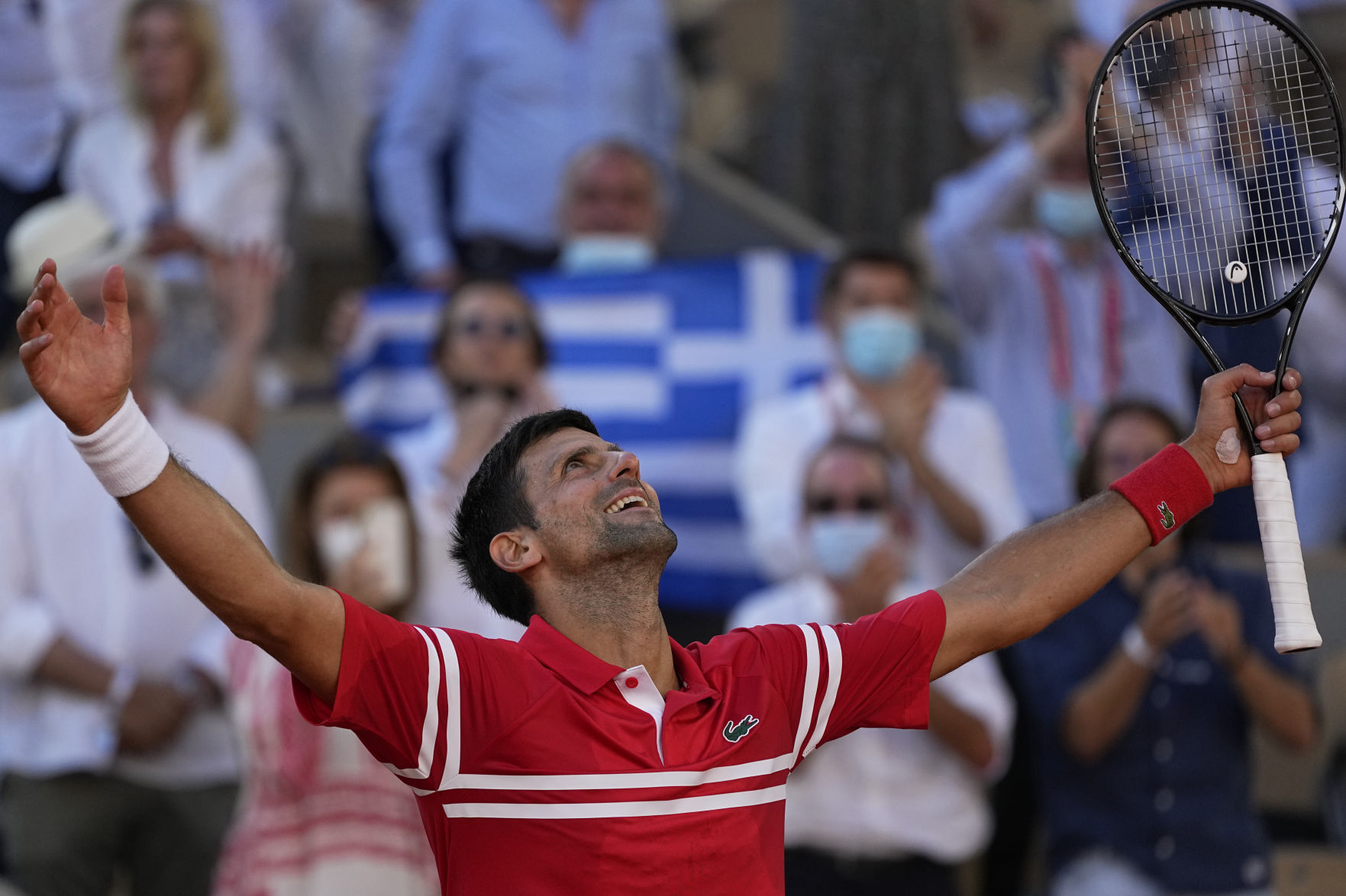 French Open Comeback! Djokovic tops Tsitsipas at French Open for Slam 19