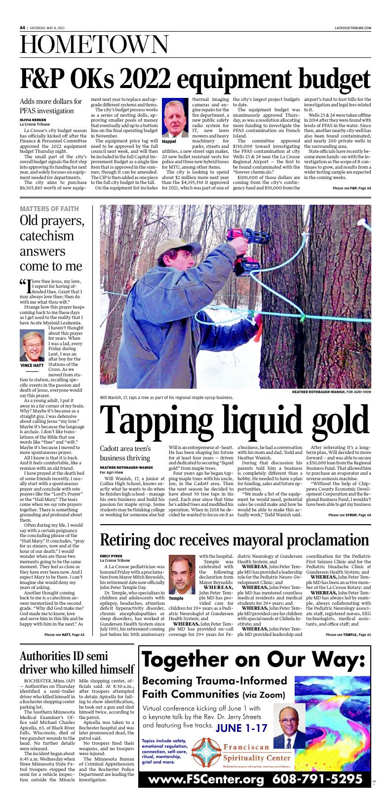 Page A4 La Crosse Tribune