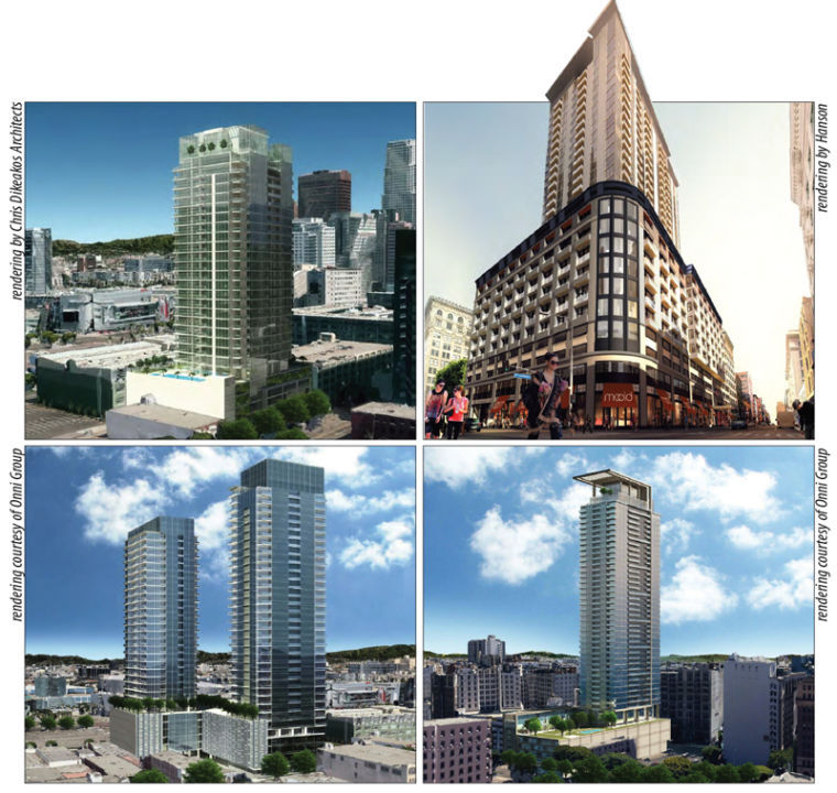 With Five New Proposed High-Rises, Downtown Is Looking Up | News ...