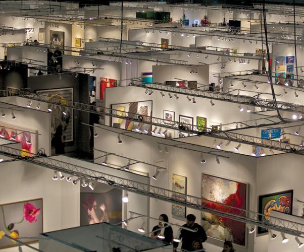 Convention Center Art Show Offers a Really Big Vision Arts and