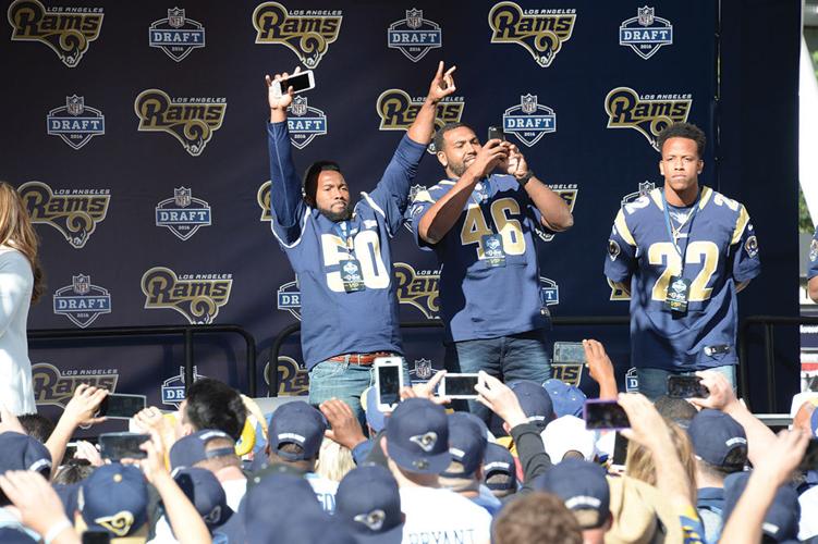Los Angeles Rams Official Viewing Party for the NFL Draft, Community