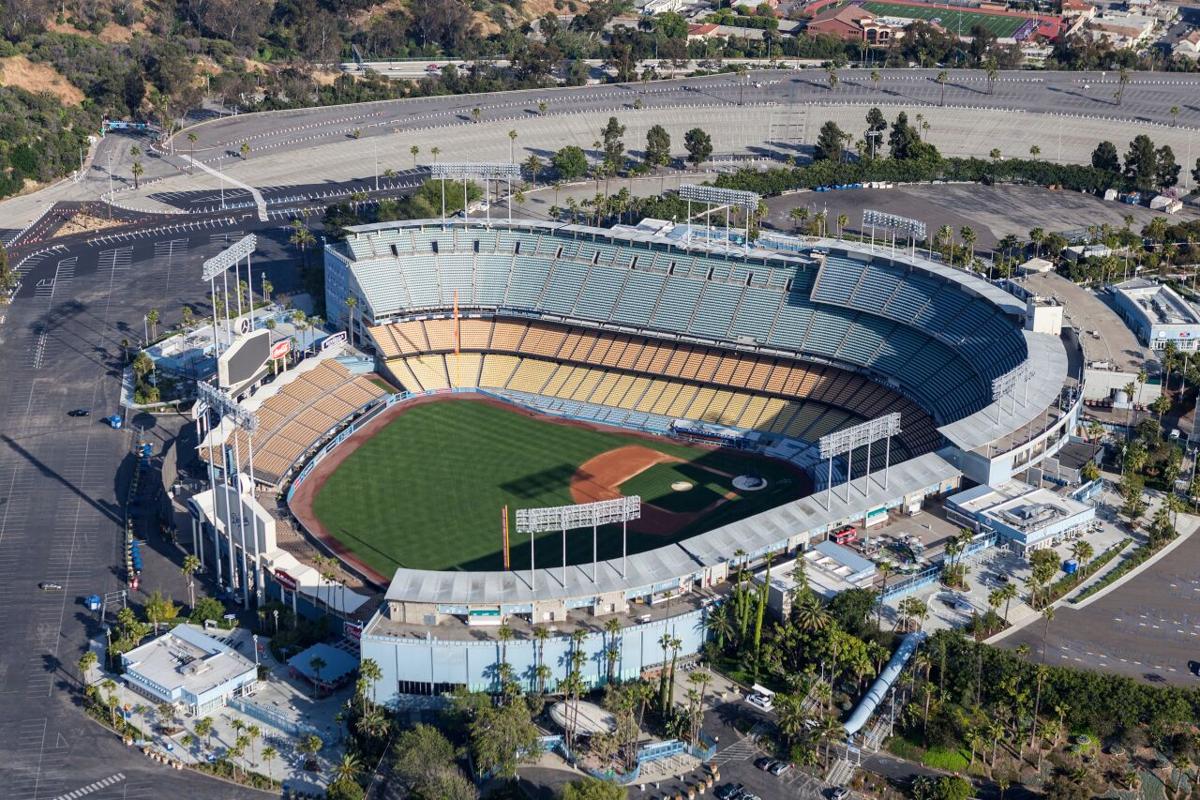 Dodger Stadium - Los Angeles Dodgers Editorial Photo - Image of